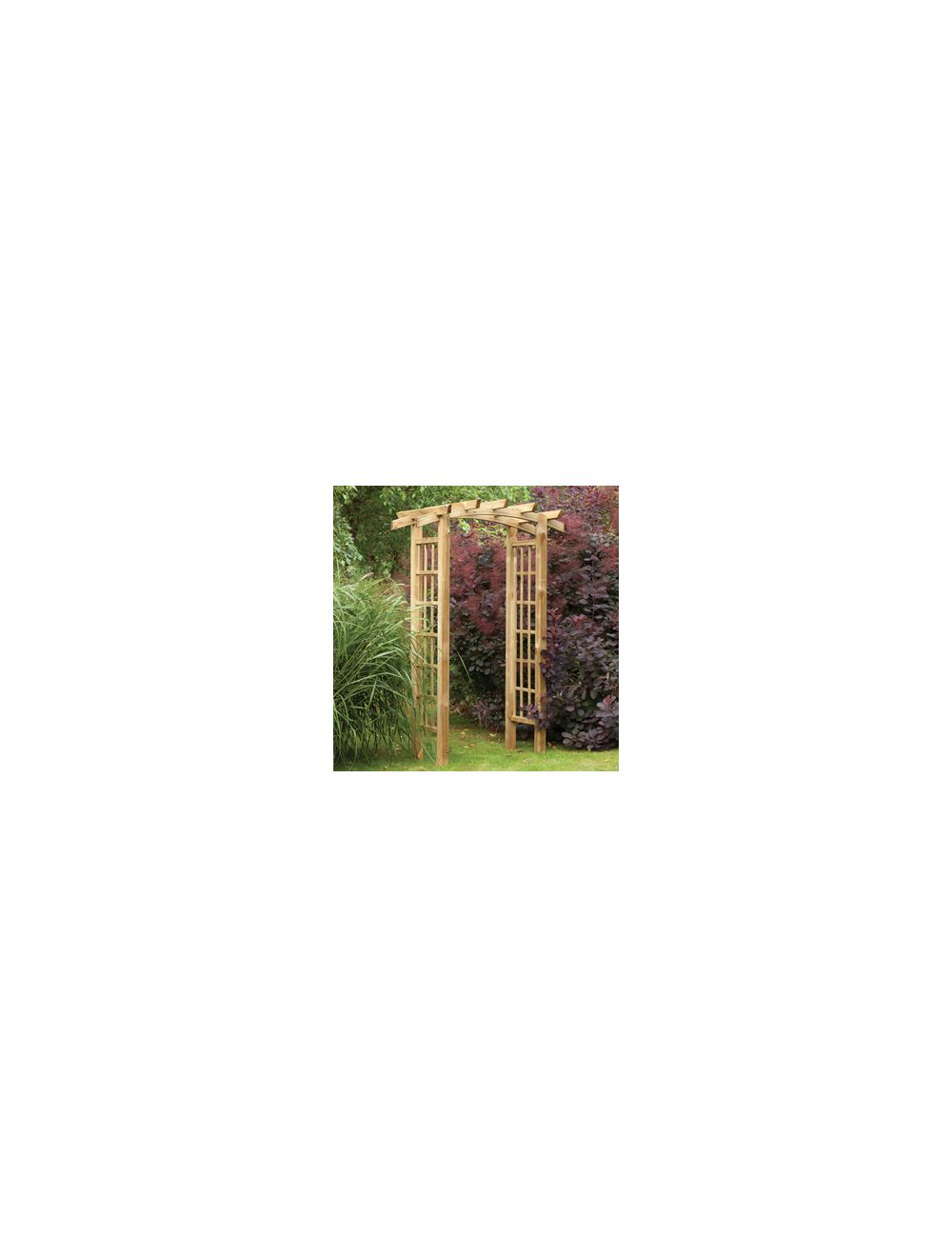 Forest Garden Ryeford Arch For, Forest Garden Ryeford Wooden Curved Trellis Archicad