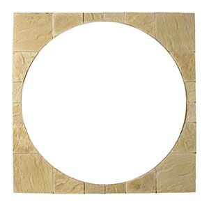 Abbey 2.4m Circle Squaring Off Kit in York Gold
