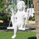Dinova Garden Art Fantasy Fairy on a Swing