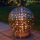 Moon and Stars 600mm Stainless Steel Fire Ball firepit